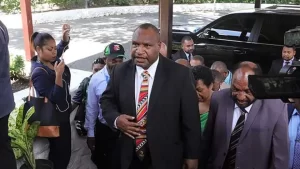 رئيس وزراء بابوا غينيا الجديدة جيمس مارب