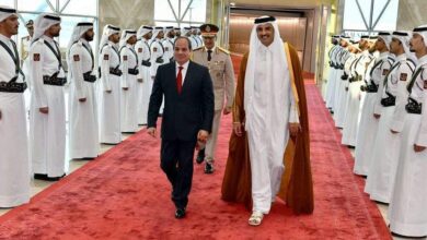 السيسي في زيارة تاريخية إلى قطر