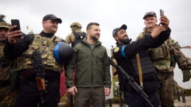 رئيس أوكرانيا: نتحرك في اتجاه النصر