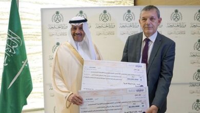 السعودية تدعم الأونروا بـ27 مليون دولار