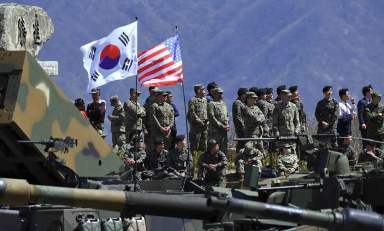 كوريا الجنوبية وأمريكا تجريان تدريبات جوية مشتركة