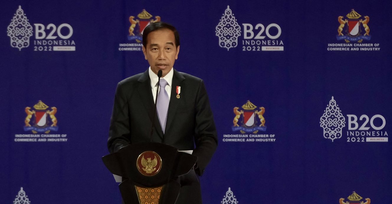 رئيس إندونيسيا في قمة العشرين: يجب إنهاء الحرب