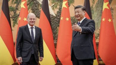 ألمانيا والصين تتفقان على رفض استخدام روسيا للسلاح النووي