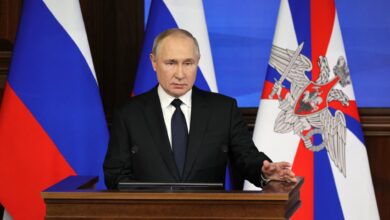 واشنطن: على بوتين الانسحاب بعد اعترافه بـ"الحرب" على أوكرانيا