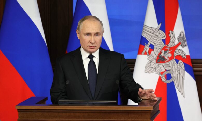 واشنطن: على بوتين الانسحاب بعد اعترافه بـ"الحرب" على أوكرانيا