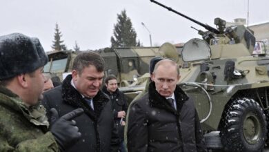بوتين يصدر تعليمات بوقف إطلاق النار في أوكرانيا