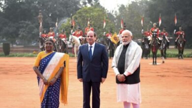 رفع مستوى العلاقات بين مصر والهند إلى الشراكة الاستراتيجية