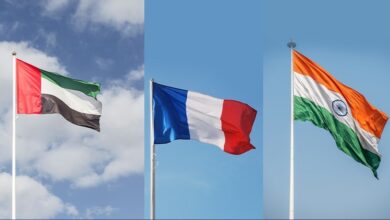 مبادرة تعاون ثلاثي بين الإمارات وفرنسا والهند