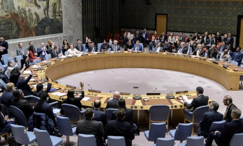 مجلس الأمن.. اقتراح إماراتي لوقف الاستيطان الإسرائيلي في فلسطين