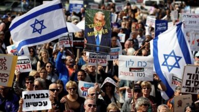 للأسبوع السادس .. تظاهرات حاشدة ضد حكومة نتانياهو في إسرائيل