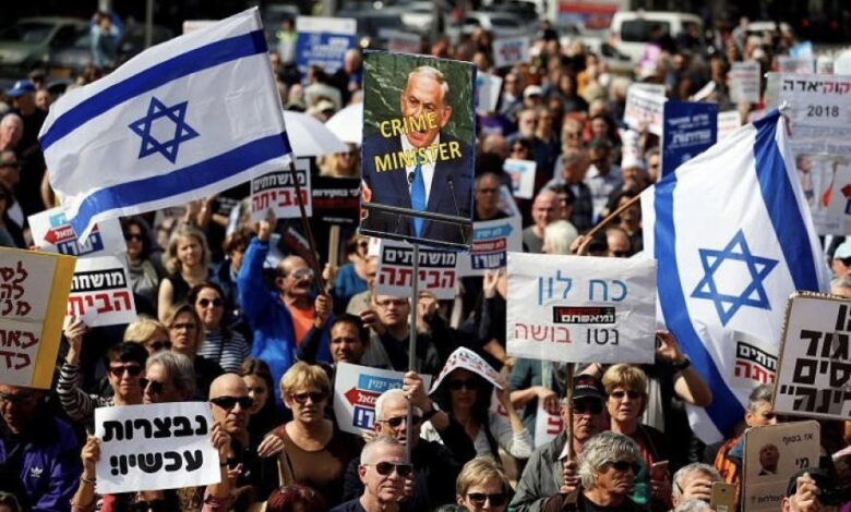 للأسبوع السادس .. تظاهرات حاشدة ضد حكومة نتانياهو في إسرائيل