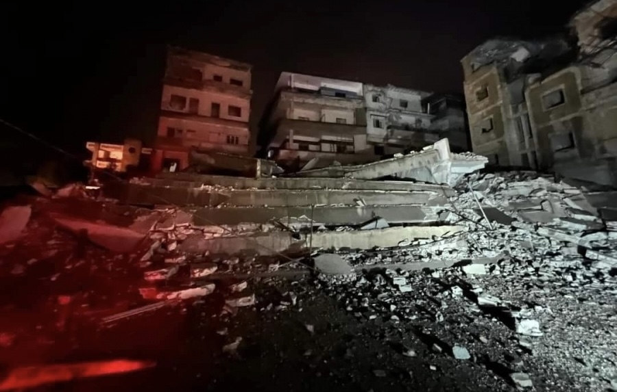 مئات الضحايا بسبب زلزال بقوة 7.8 درجات في تركيا وسوريا
