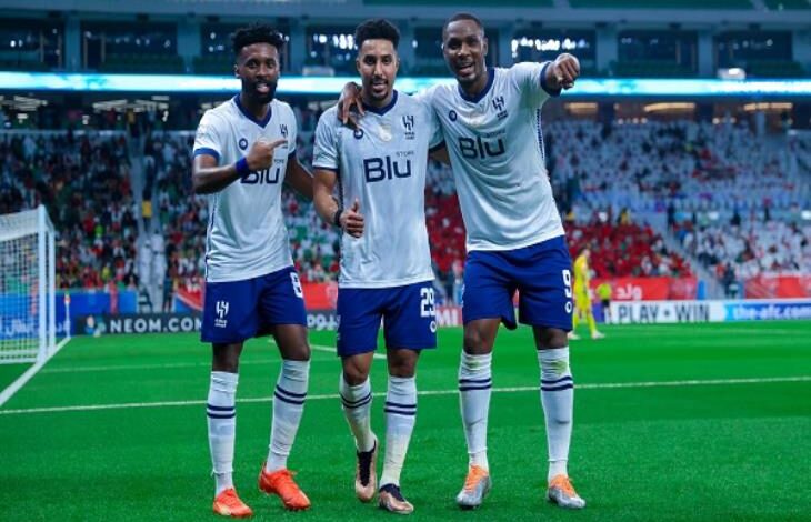الهلال السعودي يقسو على الدحيل في دوري أبطال آسيا