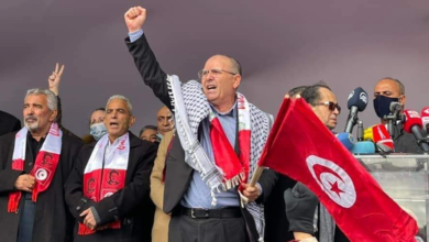 الاتحاد العام للشغل في تونس يندد باعتقال مسؤول نقابي