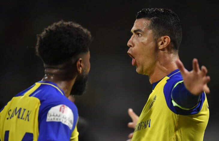 رونالدو يحرز أول سوبر هاتريك في الدوري السعودي