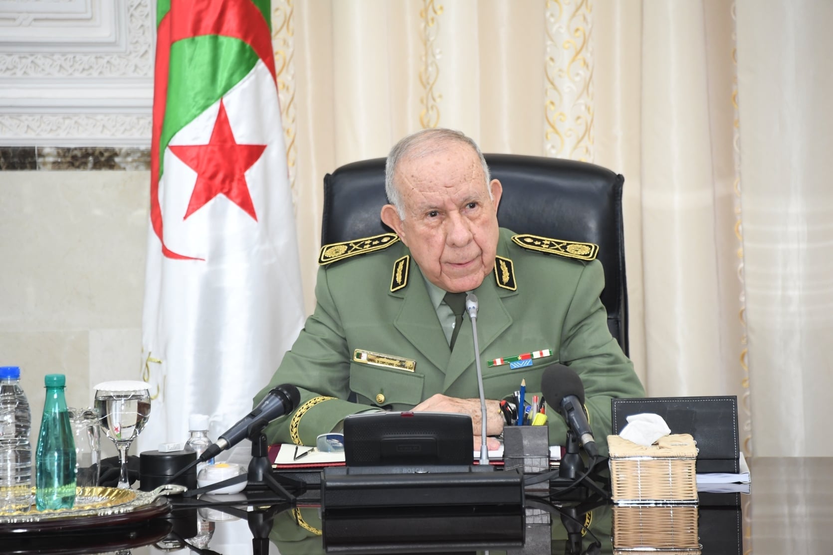 رئيس أركان الجيش الجزائري الفريق أول السعيد شنقريحة