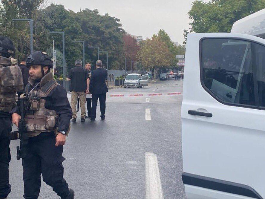 فيديو وصور| تركيا: هجوم إرهابي يستهدف مديرية الأمن في أنقرة
